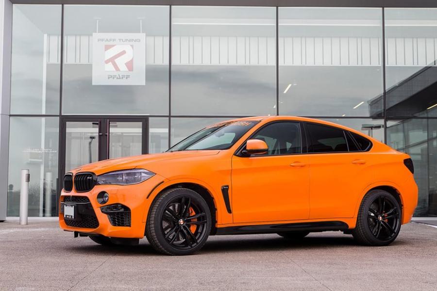  BMW X6 M Orange Crush by Pfaff 2016 года  (фото 3 из 10)